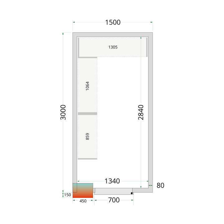 CRPF1530 - Shelf Rack System Kit