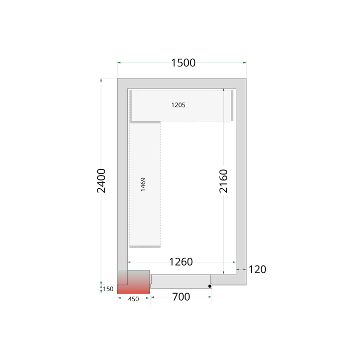 CRNF1524 - CRNF1524 Shelf Kit