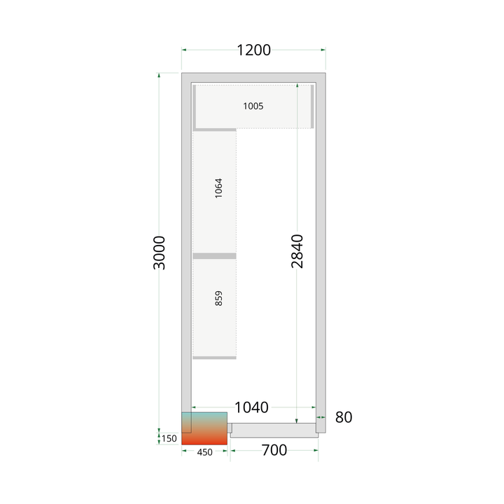 CRPF1230 - Shelf Rack System Kit
