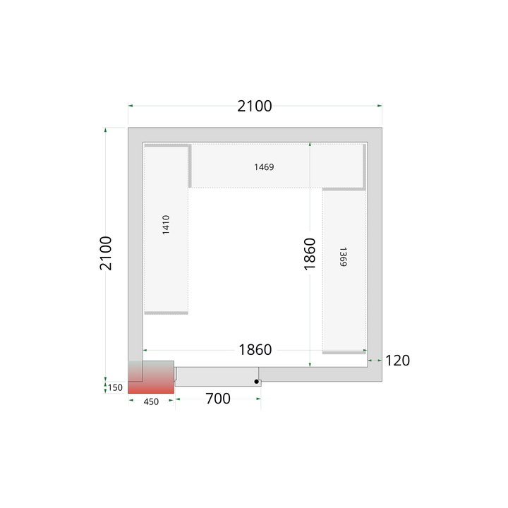 CRNF2121 - CRNF2121 Shelf Kit