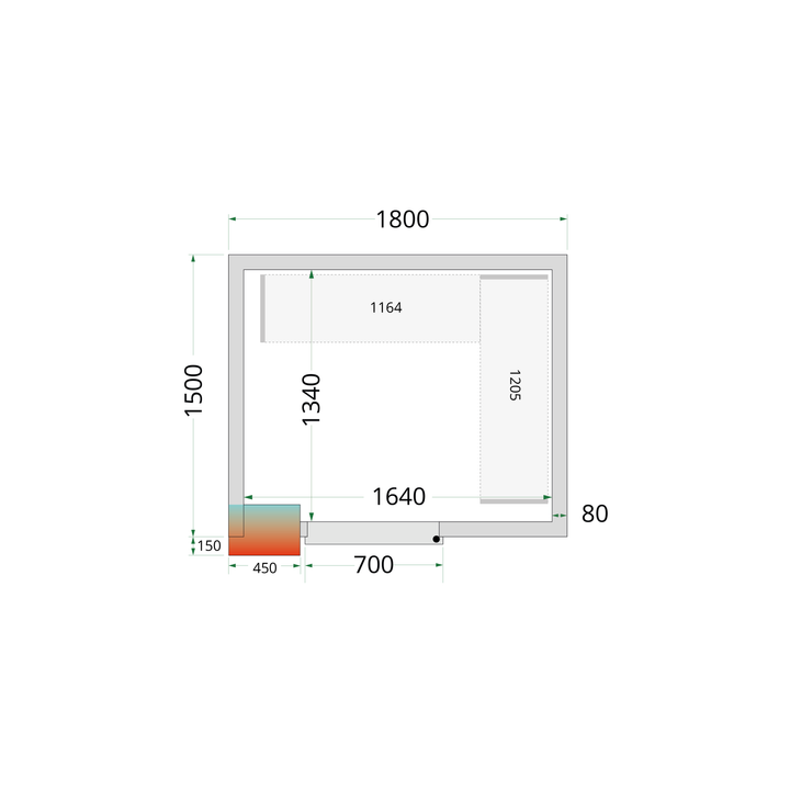 CRPF1815 - CRPF 1815 Shelf Kit