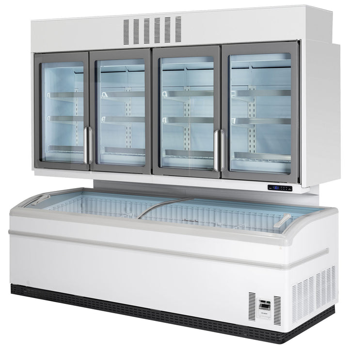 Panoramic Top Case Freezer - SUPER ARV215DE