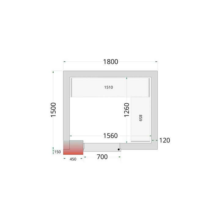 CRNF1815 - CRNF1815 Shelf Kit