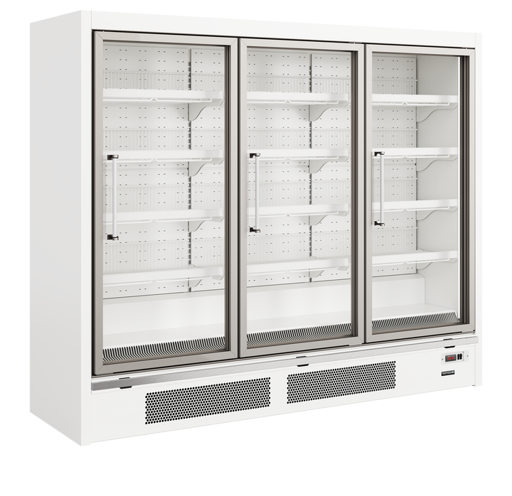 Glass Door Freezer - Galaxy+ GPF3D White