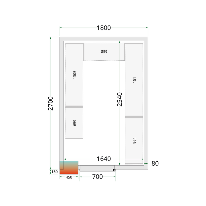 CRPF1827 - Shelf Rack System Kit