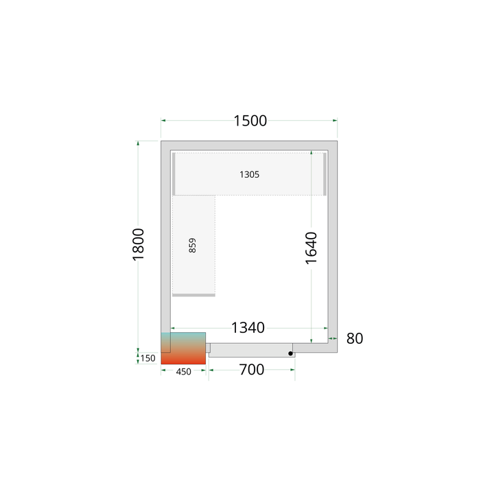 CRPF1518 - CRPF1518 Shelf Kit