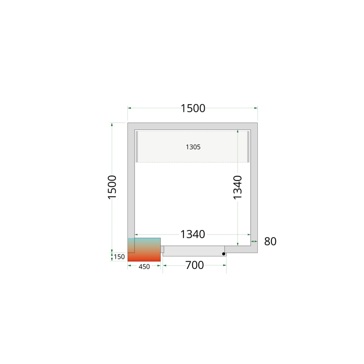 CRPF1515 - Shelf Rack System Kit
