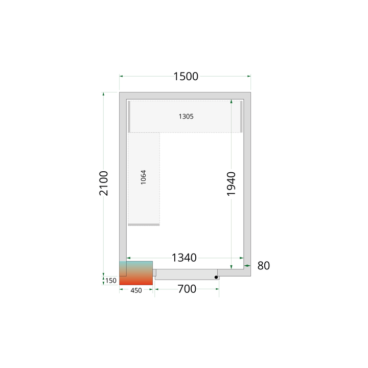CRPF1521 - CRPF1521 Shelf Kit