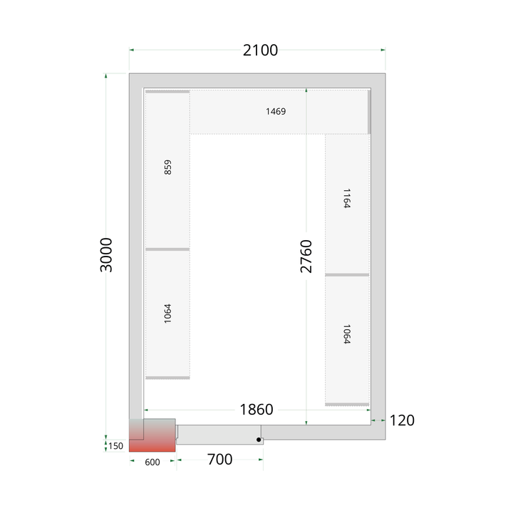 CRNF2130 - CRNF2130 Shelf Kit