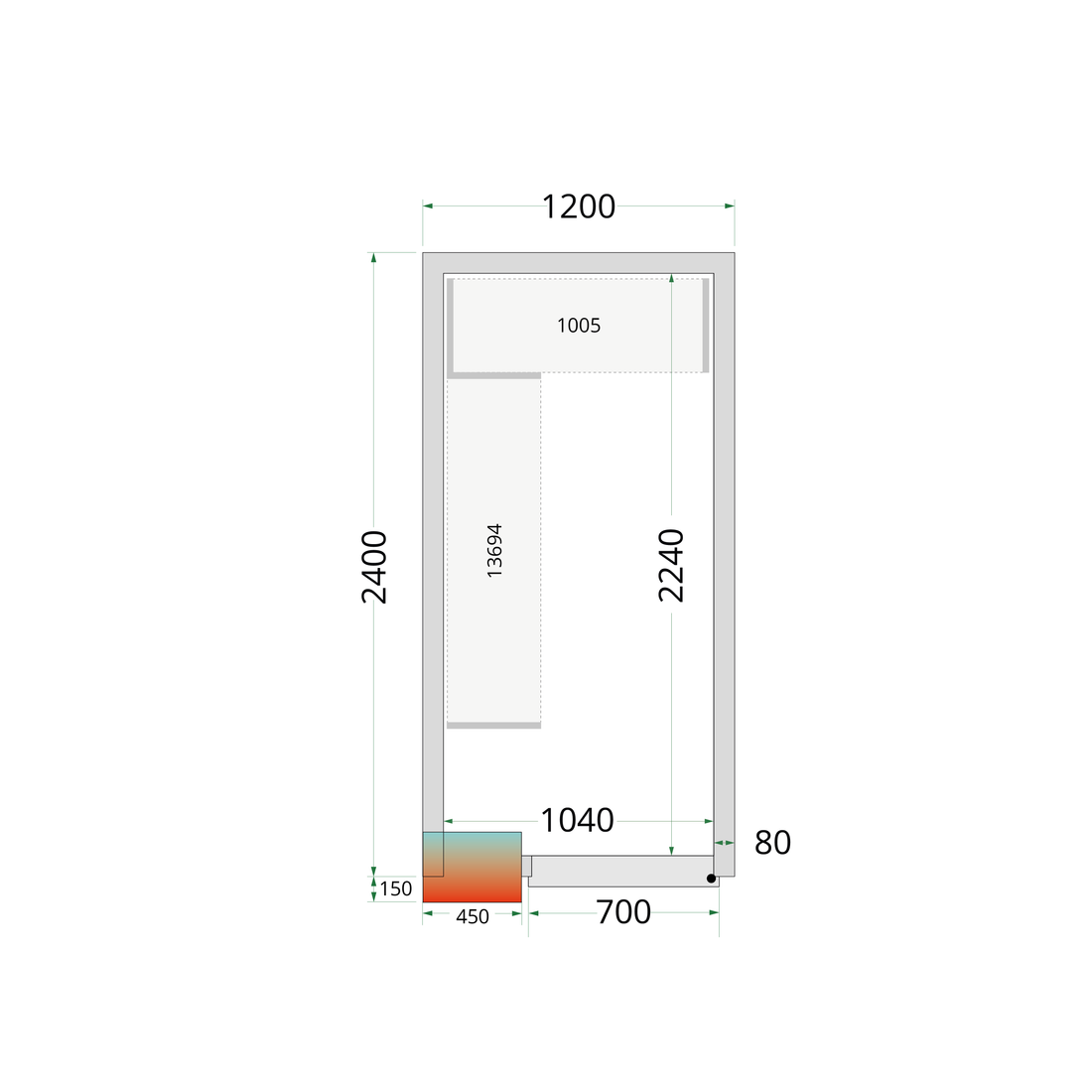 CRPF1224 - Shelf Rack System Kit