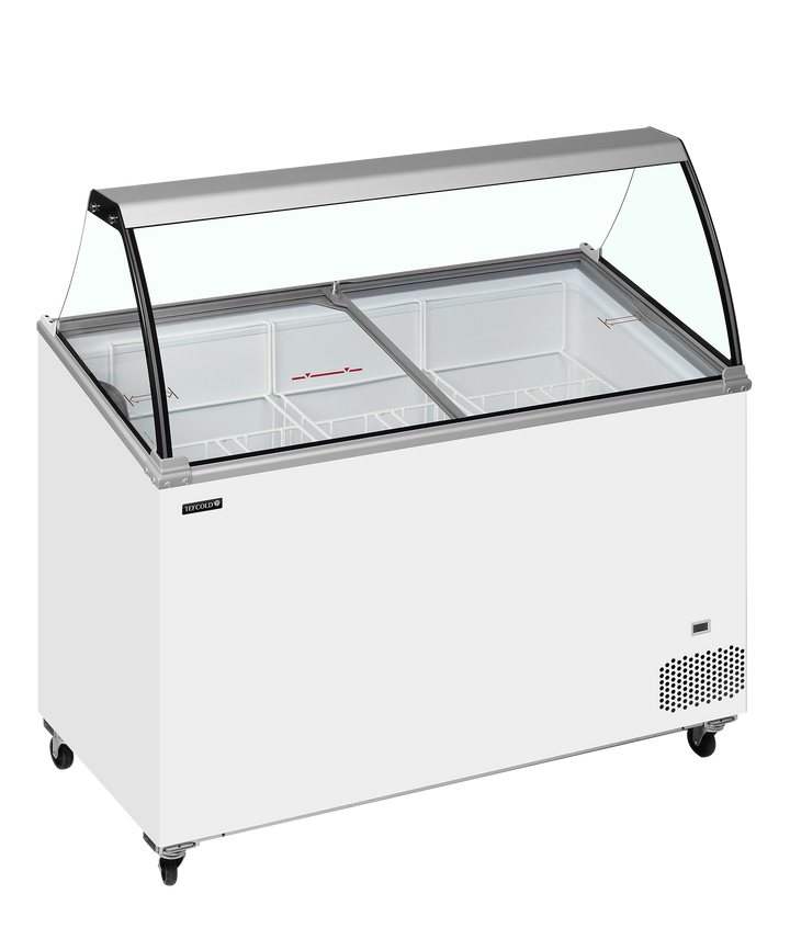 Scoop Ice Cream Display - IC401SCE + CANOPY