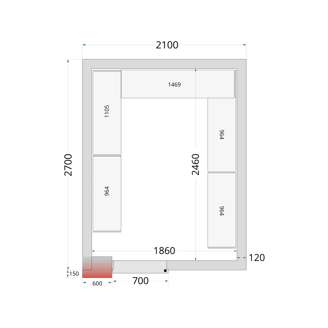 CRNF2127 - CRNF2127 Shelf Kit