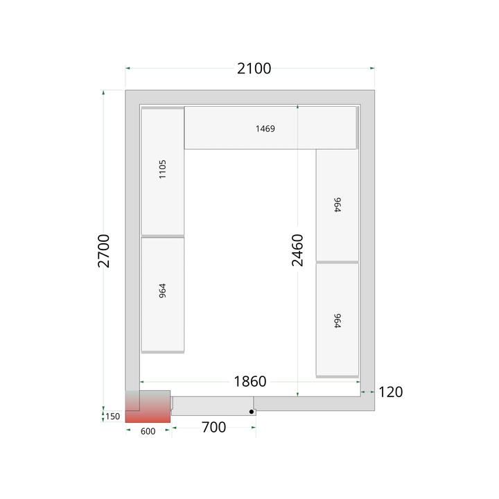 CRNF2127 - CRNF2127 Shelf Kit